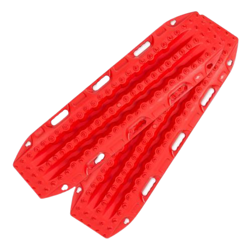 MAXTRAX MK2 4x4 Recovery Tracks FJ Red with Telltale Leashes