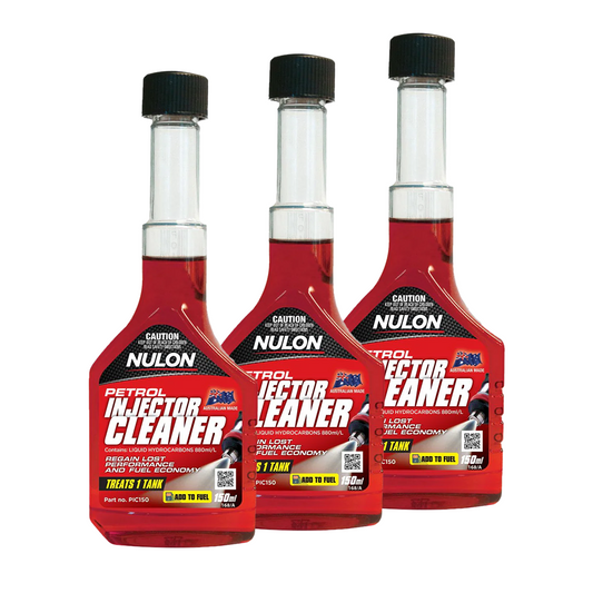 Nulon Petrol Injector Cleaner 150ml 3 Pack M.PIC150