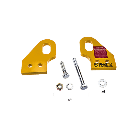 Drivetech 4x4 Recovery Points fits Toyota Landcruiser Prado 120 Series