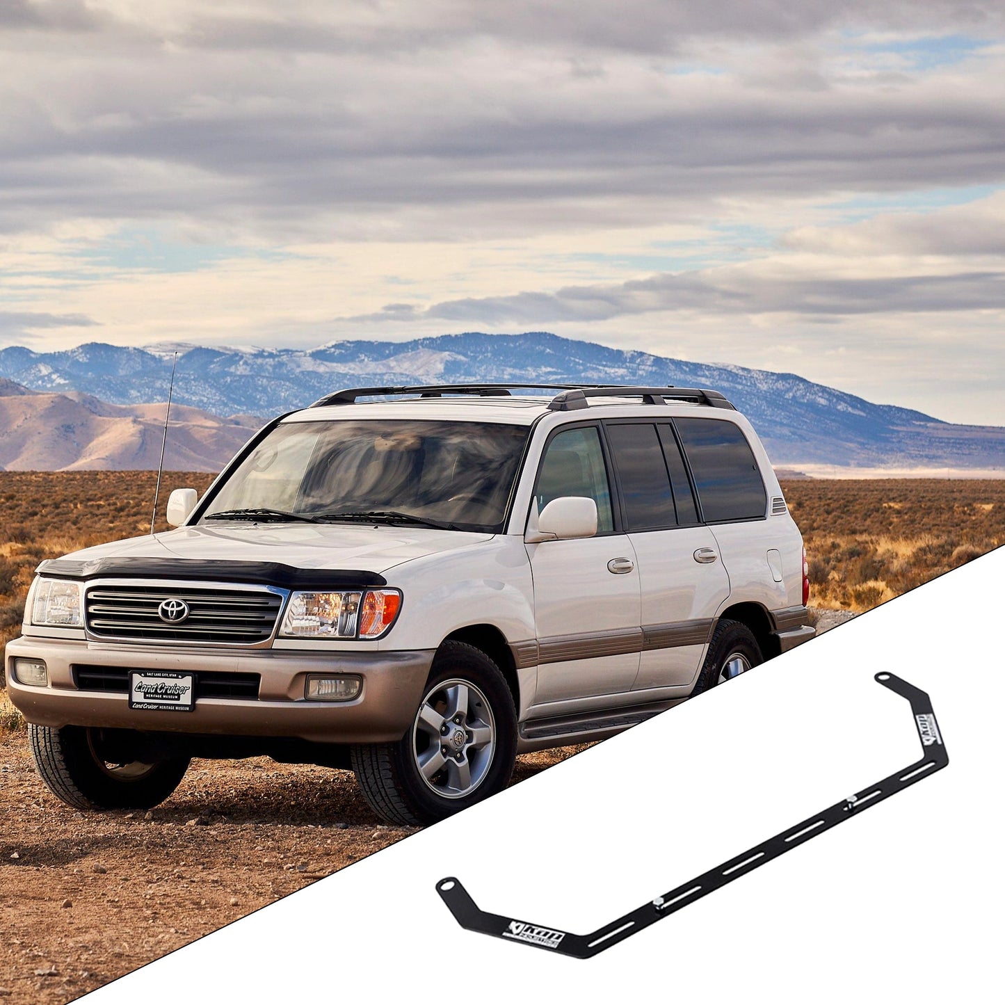 Kap Industries Fire Extinguisher Bracket to suit Landcruiser 100# - KI-LC-100
