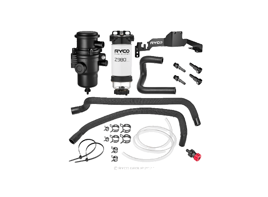 Ryco 4WD Catch Can and Fuel Water Separator Filtration Upgrade X105R