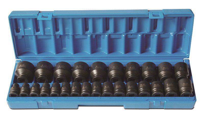 Action Impact Socket 1/2"" Drive 26 Piece Metric 605202601