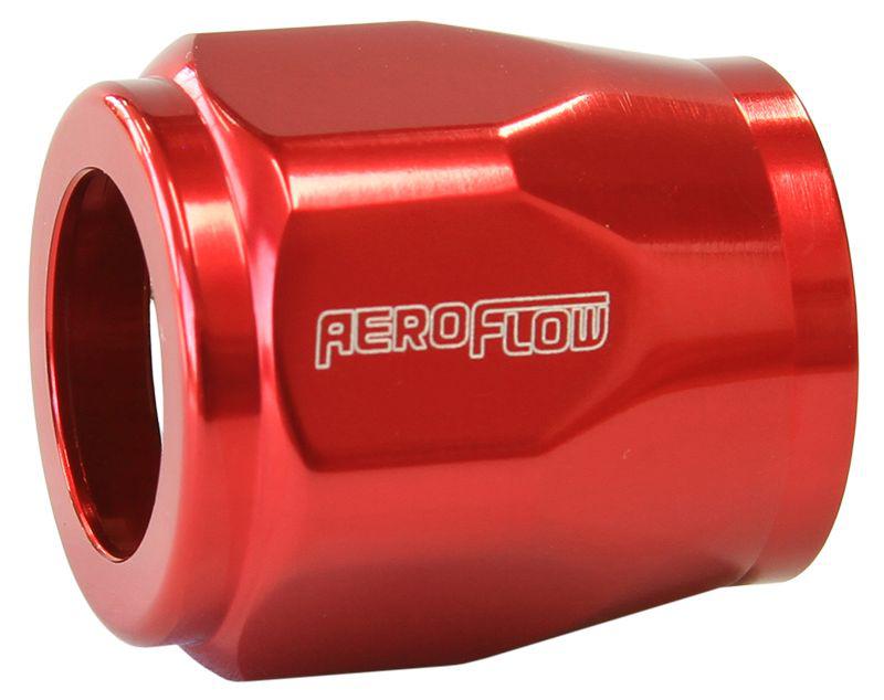 Aeroflow AF150-34R Hex Hose Finisher 58.5mm ID Red 2-5/16"" ID Clamp