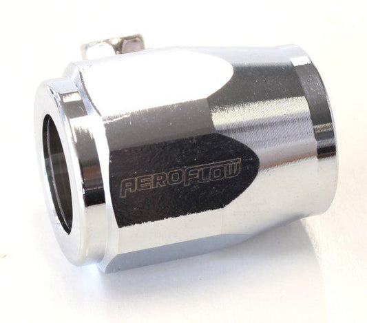 Aeroflow AF150-28CH Hex Hose Finisher 49.2mm ID Chrome 1-15/16"" ID Clamp
