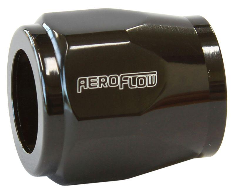 Aeroflow AF150-28BLK Hex Hose Finisher 49.2mm ID Black 1-15/16"" ID Clamp