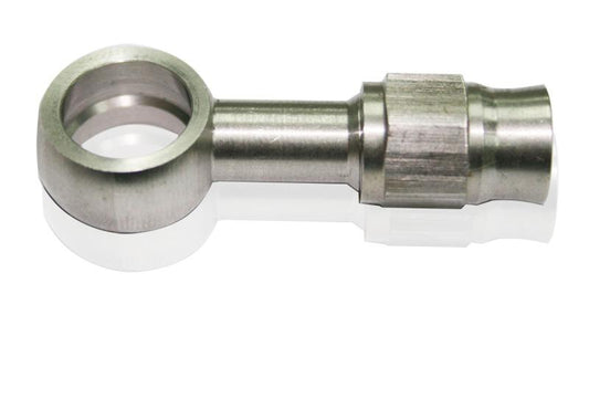 Aeroflow AF213-03L -3 Straight Banjo Hose End Eye Size 7/16 Long AF213-03L