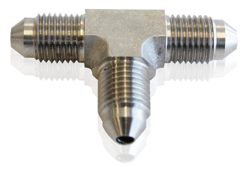 Aeroflow AF327-03 S/S -3AN Male AN Tee Piece Stainless Steel AF327-03