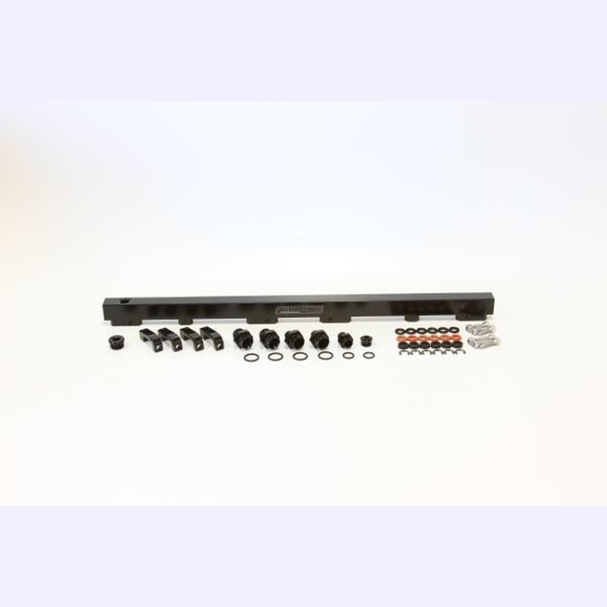 Aeroflow AF64-2012BLK Fuel Rail Kit Fits RB30 Black
