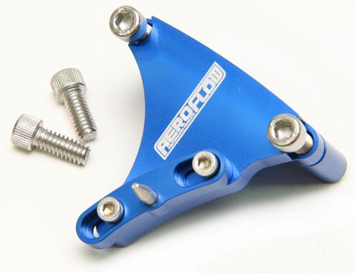 Aeroflow AF64-2050 6-3/8"" Timing Pointer Blue With 4 Deg Of Adjustment Fits SBC