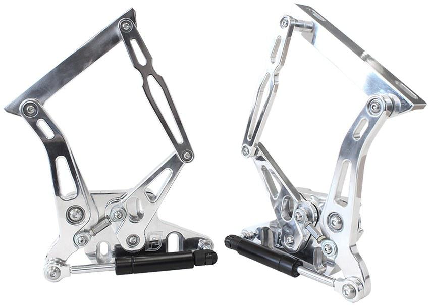 Aeroflow AF64-4105 Billet Bonnet Hinge Kit Polish Suits XR/XY Ford Falcon