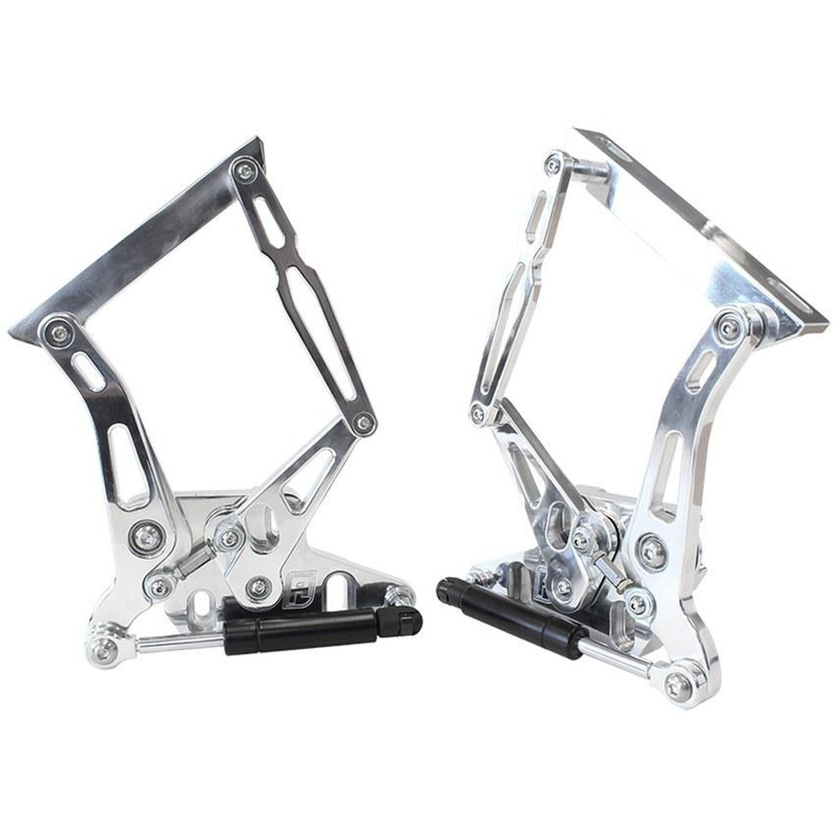 Aeroflow AF64-4105 Billet Bonnet Hinge Kit Polish Suits XR/XY Ford Falcon