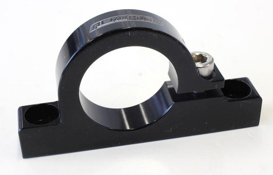 Aeroflow AF66-2049BLK Billet Filter Bracket fits 1-1/4"" Diameter Black