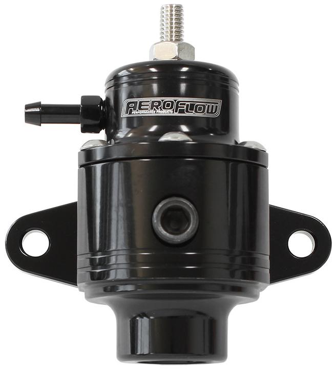 Aeroflow -6ORB EFI Fuel Pressure Reg 800Hp Handles 98Ron,E85, Meth