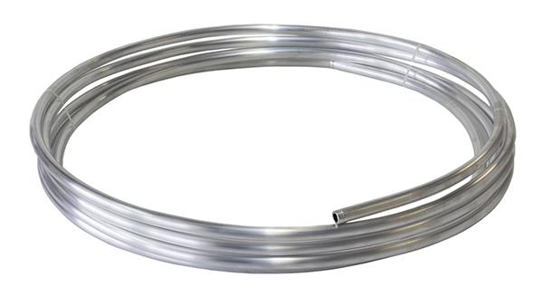 Aeroflow AF66-3001 1/2"" Alloy Fuel Line (12.7mm) Natural Finish (Raw Finish)