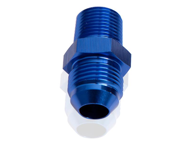 Aeroflow AF816-06-08 Male Flare -6AN To 1/2"" Npt Blue Adapter