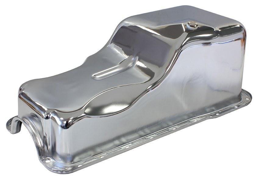 Aeroflow AF82-9078C Stock Oil PAN Suits Ford 289-302W Front Sump Chrome