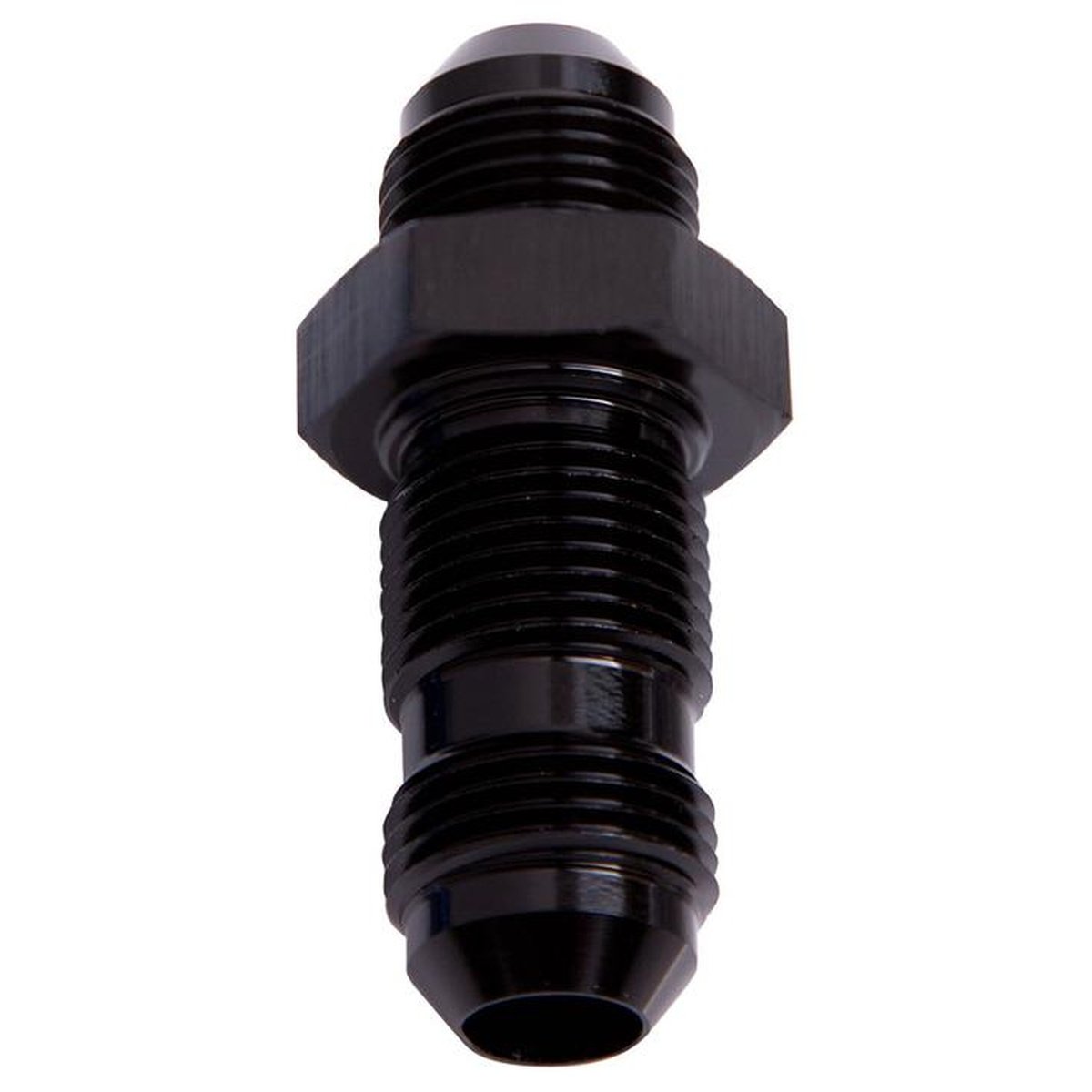 Aeroflow AF832-10BLK Straight Bulkhead -10AN Black