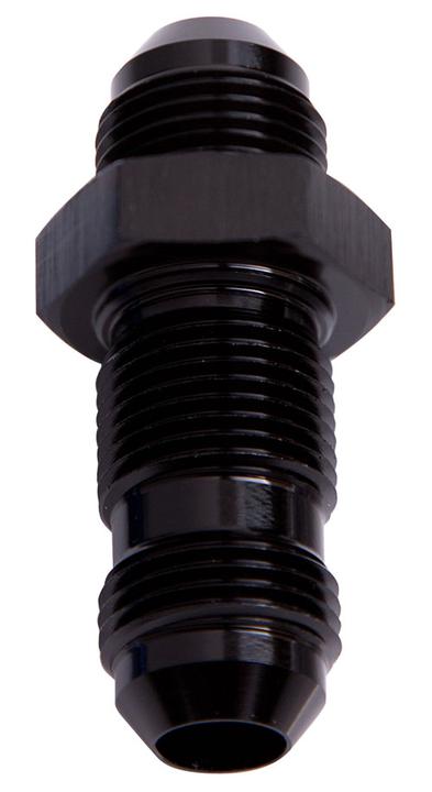 Aeroflow AF832-10BLK Straight Bulkhead -10AN Black