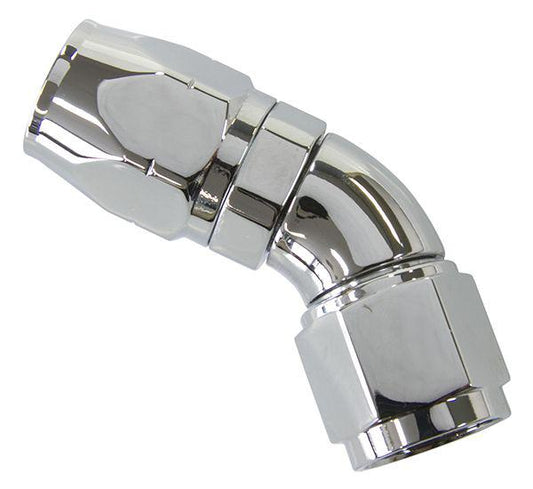 Aeroflow AF882-06 Elite 45 Deg -6AN Hose End Elite Show Quality Full Flow AF882-06