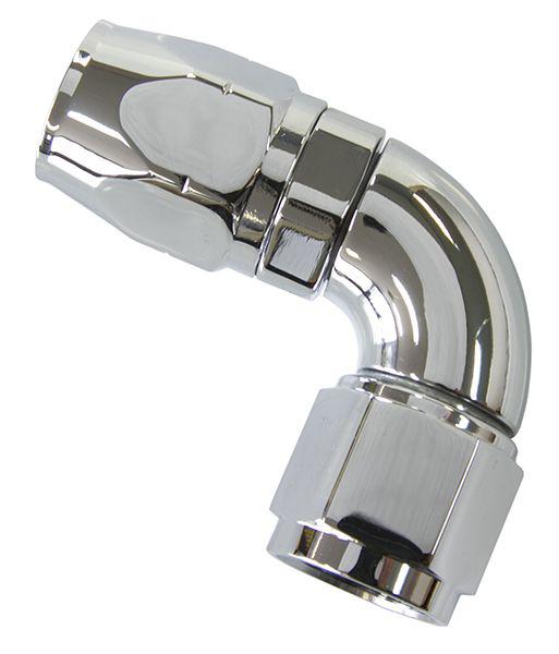 Aeroflow AF883-06 Elite 90 Deg -6AN Hose End Elite Show Quality Full Flow AF883-06