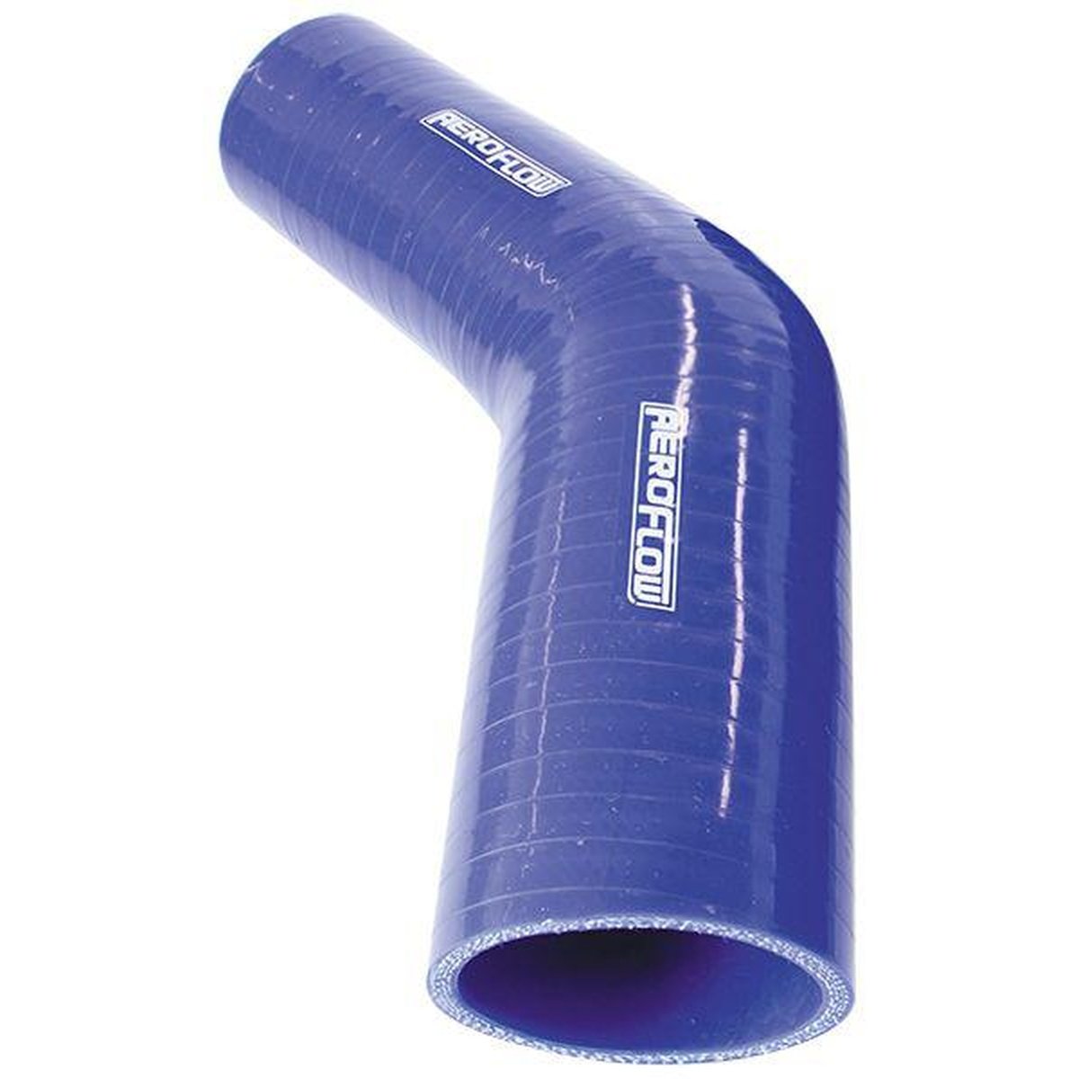 Aeroflow AF9002-275-250 Silicone Hose Reducer 45Deg; Blue  2.75-2.50"" 70-63mm