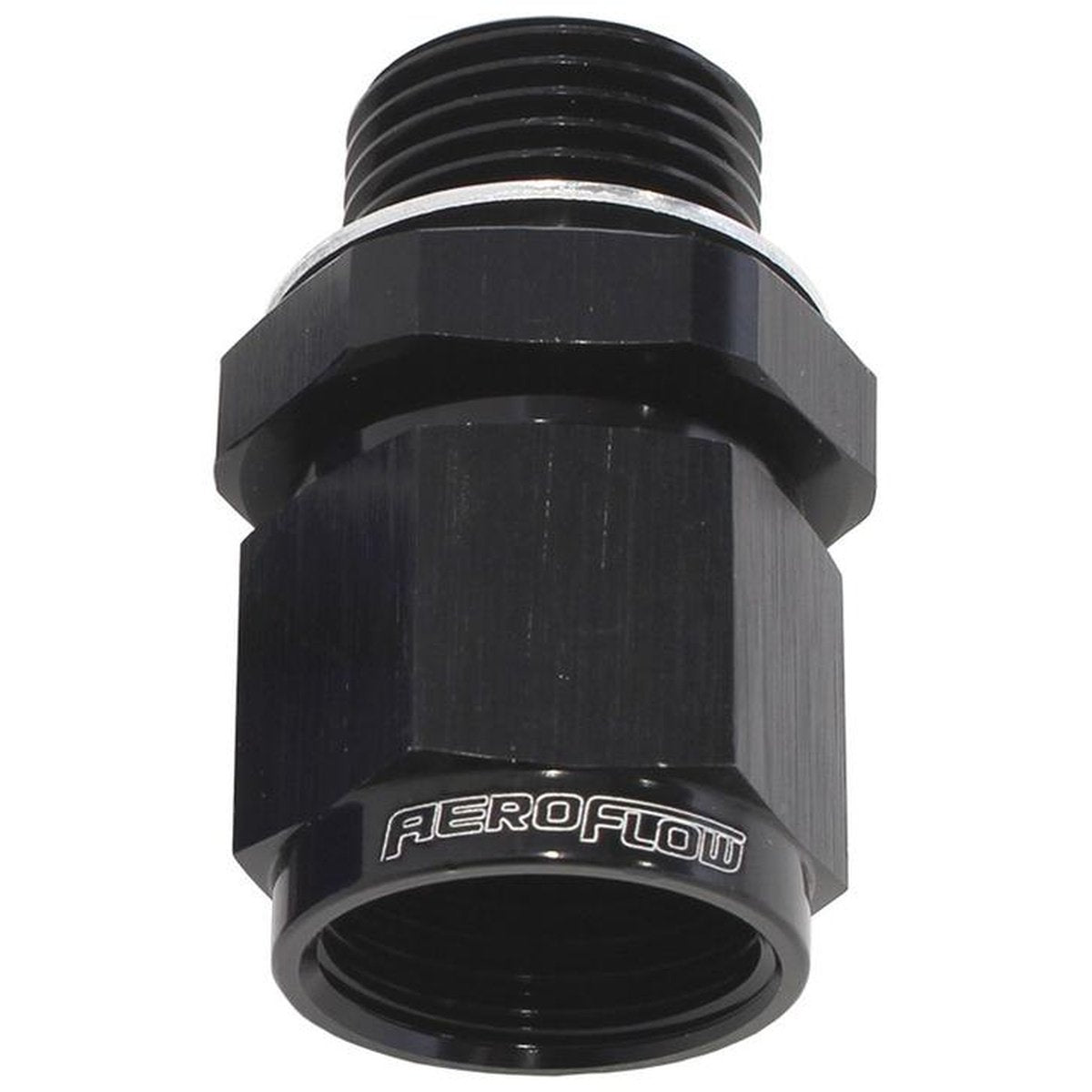 Aeroflow AF906-08-M18BLK M18 X 1.5 To -8 Female Swivel Black Washer Seal