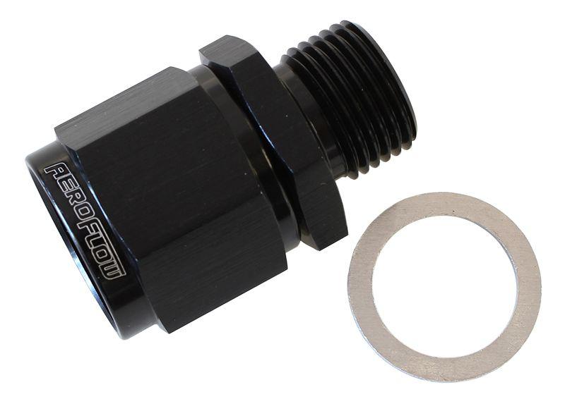 Aeroflow AF906-10-M18BLK M18 X 1.5 To -10 Female Swivelblack Washer Seal