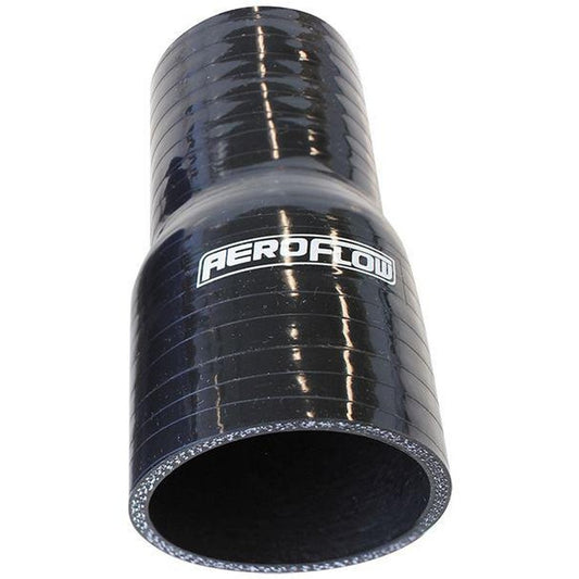 Aeroflow AF9201-400-325 Silicone Hose Reducer Straight Black I.D 4.00-3.25"" 102-82.5mm