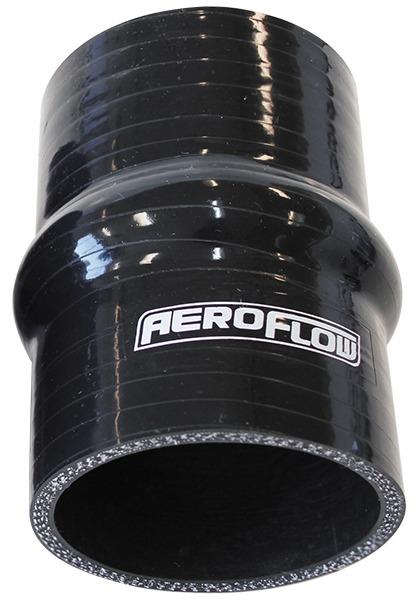 Aeroflow AF9211-400 Silicone Hump Hose Str Black I.D 4.00"" 102mm x 100mm