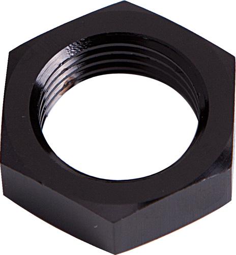 Aeroflow AF924-08BLK Bulkhead Nut -8AN Black Single Nut
