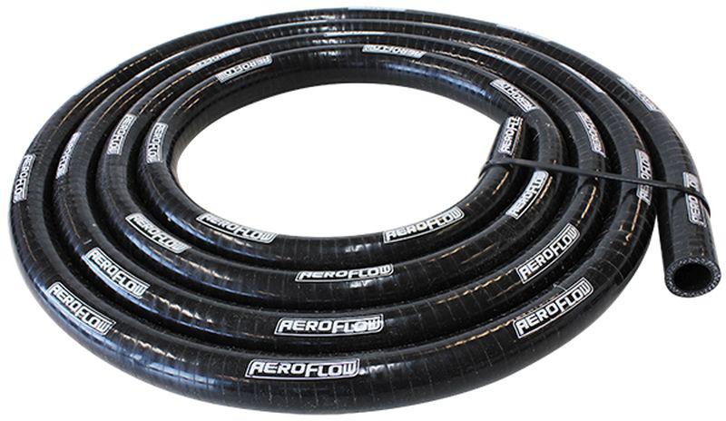 Aeroflow AF9251-038-13 Silicone Heater Hose Black I.D3/8"" 10mm x 4m