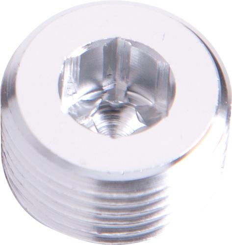 Aeroflow AF932-01S Npt Plug 1/16"" Silver 1/16"" Npt