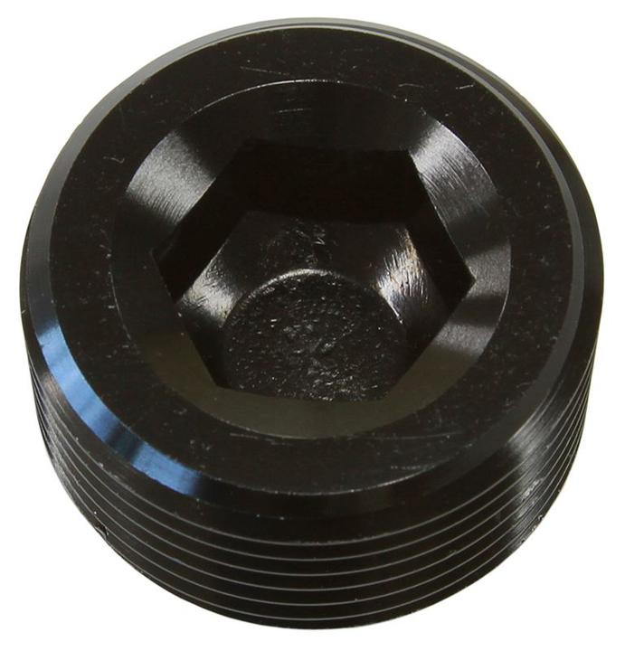 Aeroflow AF932-08BLK Npt Plug 1/2"" Black 1/2"" Npt