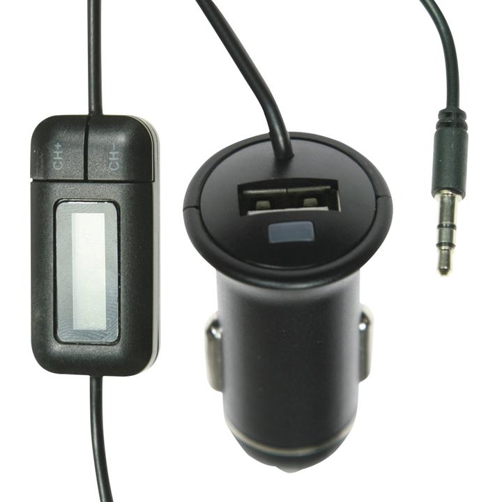 Aerpro FM Transmitter Full Frequency w/ USB Charger ADM200TC