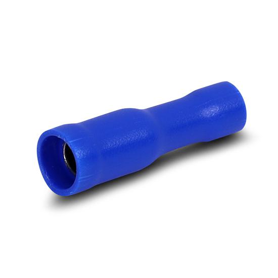 Aerpro Bullet Terminal Female 4mm Blue 100pc APBF4B