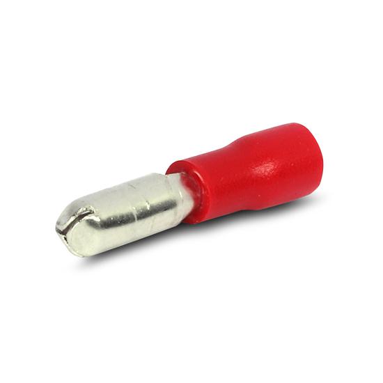 Aerpro Bullet Terminal Male 4mm Red 100pc APBM4R