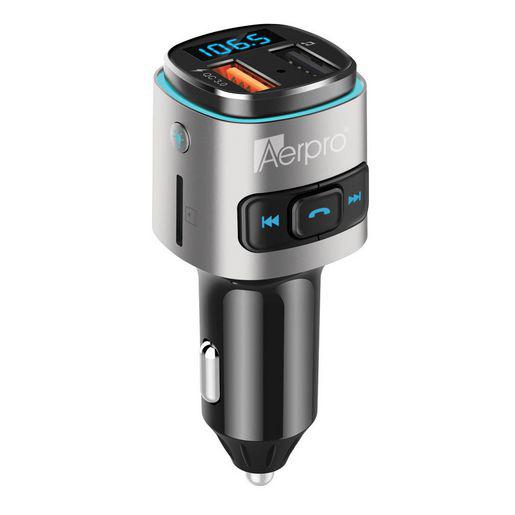 Aerpro FM Transmitter Bluetooth w/ USB Quick Charge QC3.0 APBT210