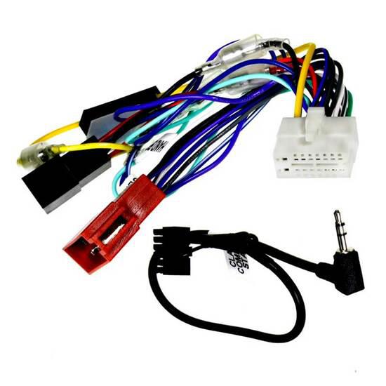 Aerpro App 9 Secondary ISO Harness & SWC Patch Lead fits Clarion Headunits 16 Square Pin APP9CLA4