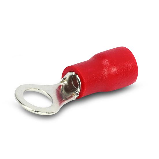 Aerpro O Ring Terminal 4.3mm Red 100pc APR43R