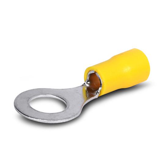 Aerpro O Ring Terminal 8.4mm Yellow 100pc APR8Y