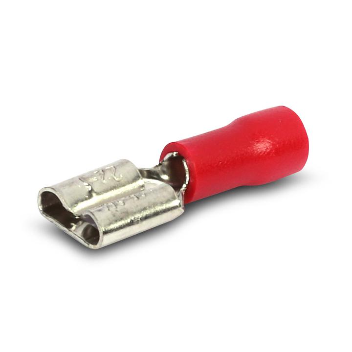 Aerpro Spade Terminal Female 7.4mm Red 100pc APSF63R