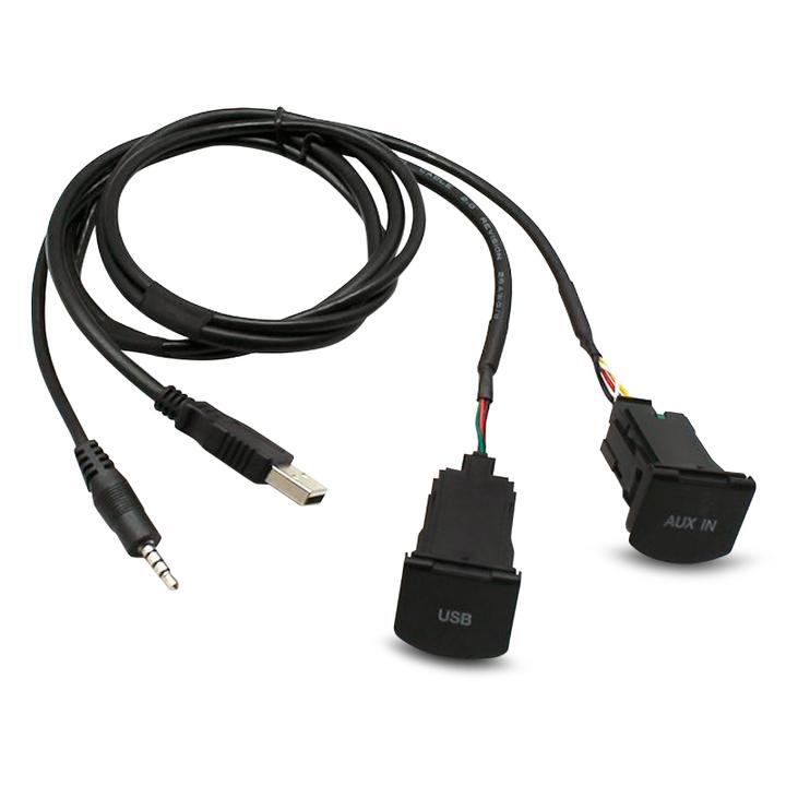 Aerpro Retention Adapter USB & AUX Suits Volkswagen Polo 2015 Onwards APVWUSB3