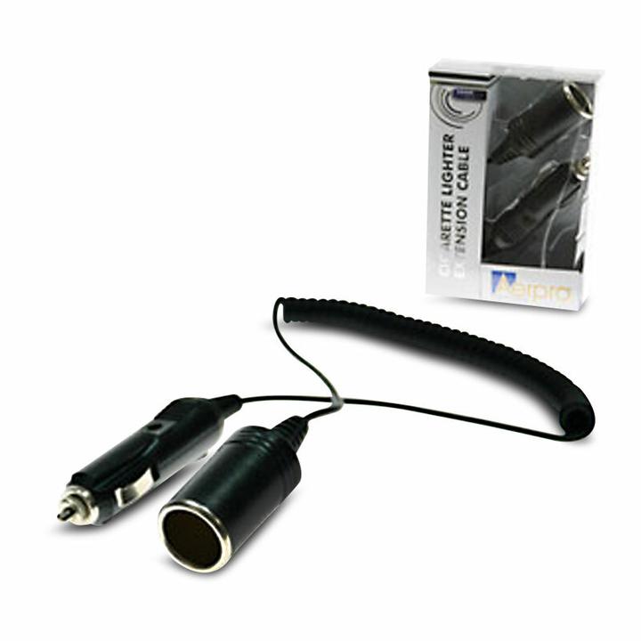 Aerpro Cigarette Lighter 35cm Stretchable Extension Cable CA600
