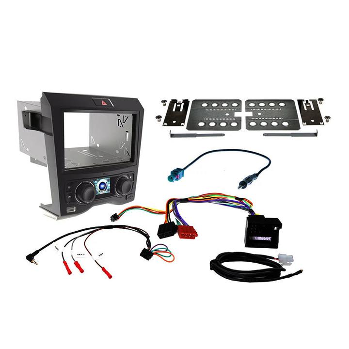 Aerpro Headunit Installation Kit Black Suits VE Commodore Series 1 Single Zone Climate FP9350BK