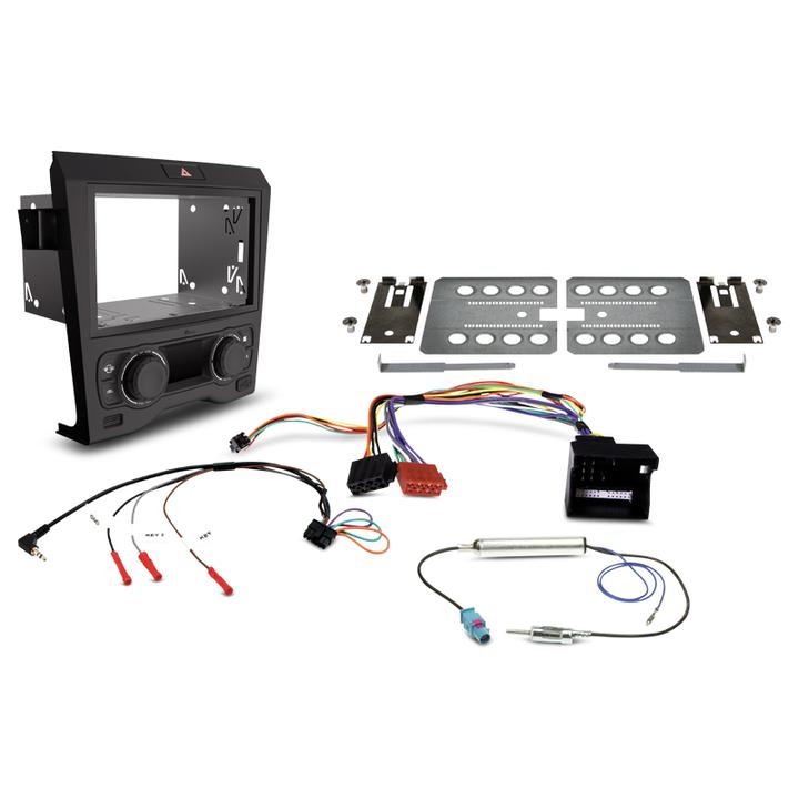 Aerpro Double Din Headunit Installation Kit Black Suits VE Commodore Series 1 Single Zone Climate FP9450BK