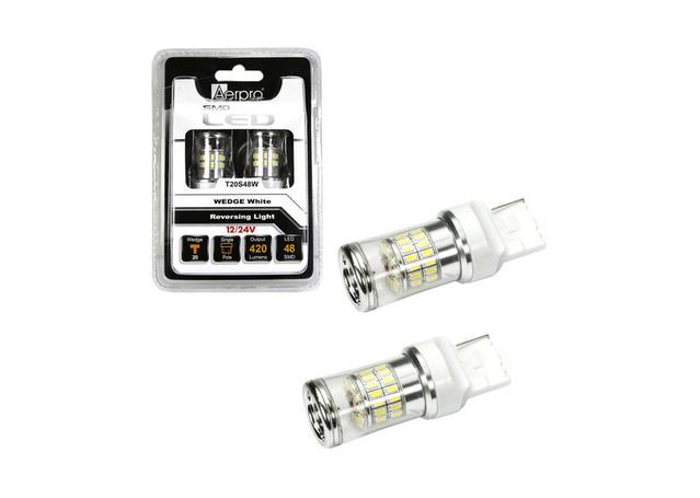 Aerpro LED T20S 48X SMD Wedge White T20S48W