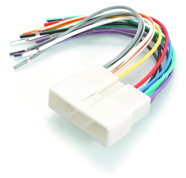 Aerpro Vehicle Specific Plug to Harness Bare Wire 12 Pin fits Honda Accord/Civic 86 On