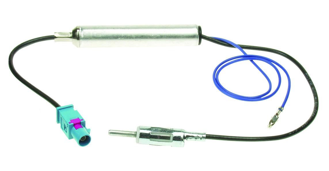 Aerpro Antenna Adaptor fits Audi 02 On Din Fakra & Phantom P/S