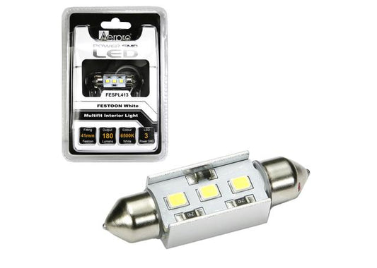 Aerpro Festoon Globe SMD LED x6 41m White FESPL413
