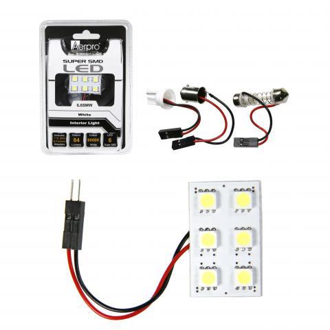 Aerpro Interior SMD LED x4 White IL6SMW